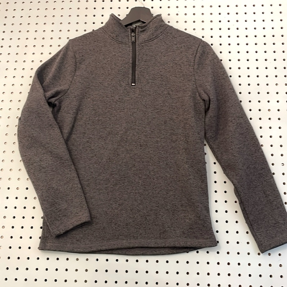 Urban Pipeline Zippered Pull Youth Size XL Charcoal Grey